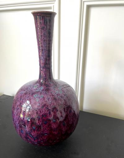 Brother Thomas Bezanson Large Ceramic Vase by Brother Thomas Bezanson