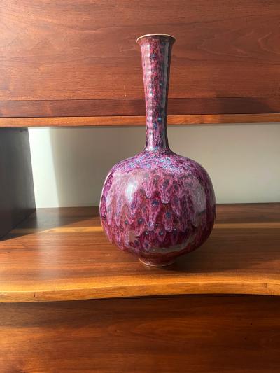 Brother Thomas Bezanson Large Ceramic Vase by Brother Thomas Bezanson