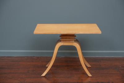 Brown Saltman Art Deco side table by Brown Saltman