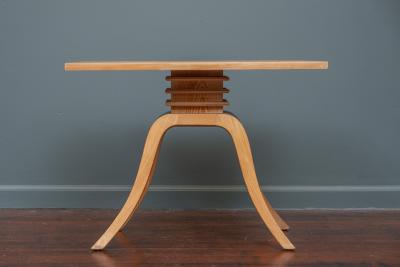 Brown Saltman Art Deco side table by Brown Saltman