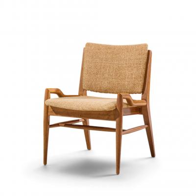 Brown Saltman John Keal for Brown Saltman Midcentury Bleached Mahogany Dining Chair Set of 6