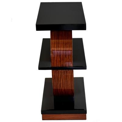 Brown Saltman Pair of Art Deco Side Tables
