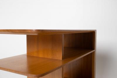 Brown Saltman Pair of Brown Saltman Three Tier Side Table