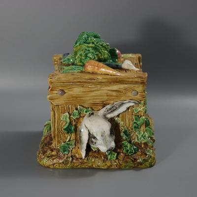 Brown Westhead Moore Co Rabbit Box and Cover