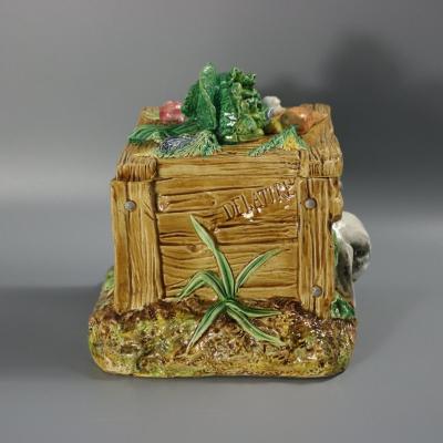 Brown Westhead Moore Co Rabbit Box and Cover