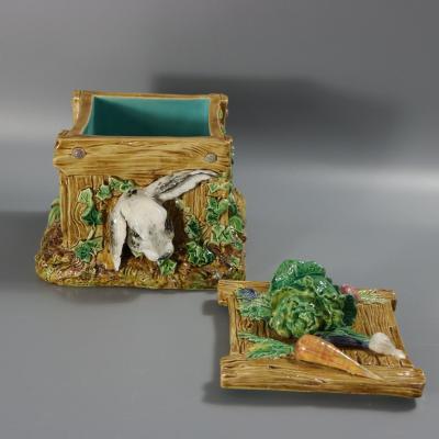 Brown Westhead Moore Co Rabbit Box and Cover