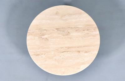 Broyhill Brasilia Cathedral Coffee Table w Roman Travertine Top