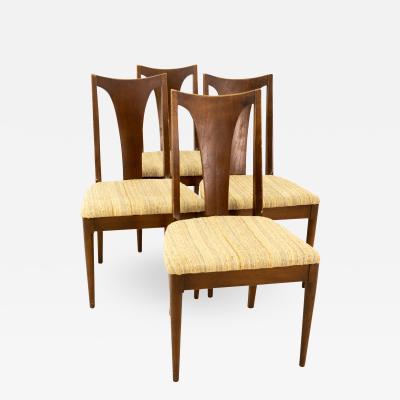 Broyhill Brasilia Mid Century Walnut Dining Chairs Set Of 4 Broyhill Brasilia Mid Century Walnut, Broyhill 4 Piece Outdoor Furniture
