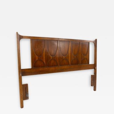 Broyhill Brasilia Mid Century Walnut Queen Headboard