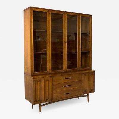 Broyhill Premier Sculptra Mid Century China Cabinet