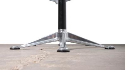 Bruce Burdick for Herman Miller Hi Tech Industrial Modern Glass Dining Table