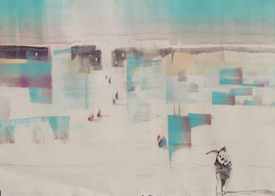 Bruce Carlton Nowlin Monotype Lithograph