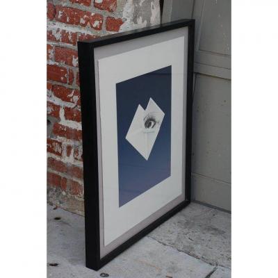 Bruce Richards Witness Man Ray Surrealist Framed Print by Bruce Richards