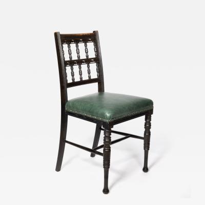 Bruce Talbert Bruce Talbert Probably for Gillows An Aesthetic Movement Walnut Side Chair