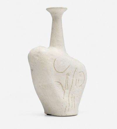 Bruno Gambone Bruno Gambone Gazed Stoneware Vase Italy 1985