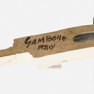 Bruno Gambone Bruno Gambone Monumental Dog Sculpture in Glazed Earthenware 1970