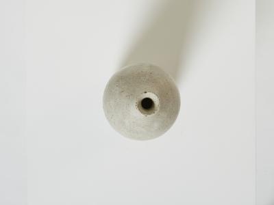 Bruno Gambone Bruno Gambone glazed stoneware ceramic vase greige brown 1970