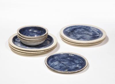 Bruno Gambone Glazed Ceramic Bowl by Bruno Gambone Italy c 1970