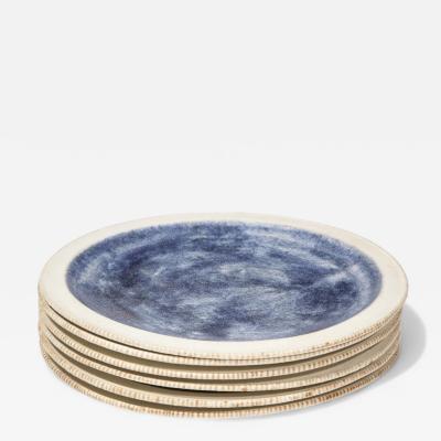 Bruno Gambone Glazed Ceramic Plate by Bruno Gambone Single