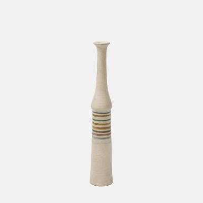 Bruno Gambone Tall Ceramic Bottle or Vase by Bruno Gambone