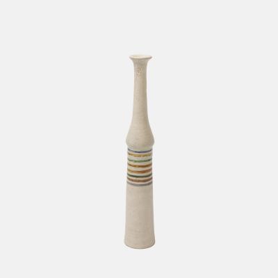 Bruno Gambone Tall Ceramic Bottle or Vase by Bruno Gambone