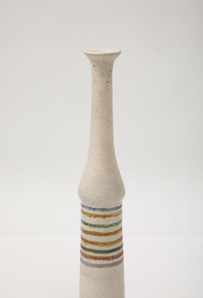 Bruno Gambone Tall Ceramic Bottle or Vase by Bruno Gambone