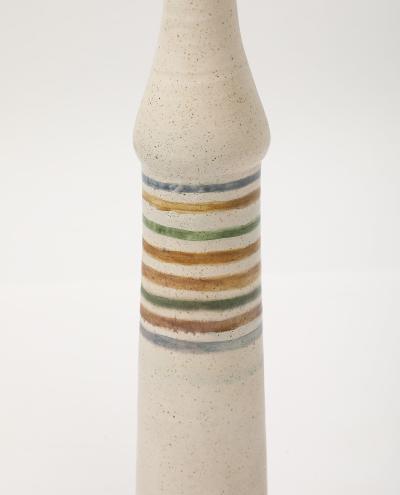 Bruno Gambone Tall Ceramic Bottle or Vase by Bruno Gambone