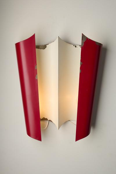 Bruno Gatta Metal Wall Sconce by Bruno Gatta for Stilnovo 1950s