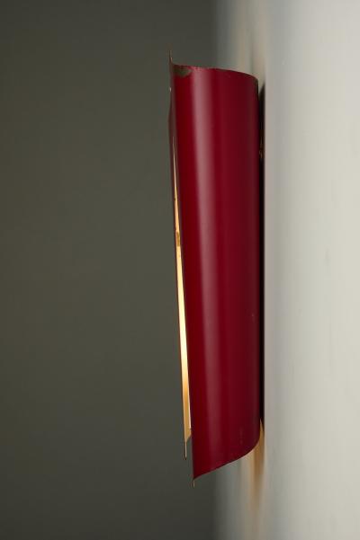 Bruno Gatta Metal Wall Sconce by Bruno Gatta for Stilnovo 1950s