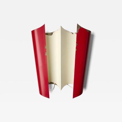 Bruno Gatta Metal Wall Sconce by Bruno Gatta for Stilnovo 1950s