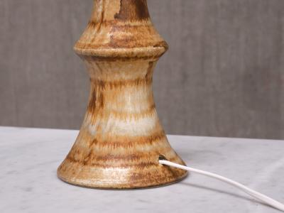 Bruno Karlsson Bruno Karlsson Ceramic Table Lamp Ego Stengods Sweden 1960s