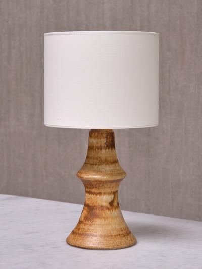 Bruno Karlsson Bruno Karlsson Ceramic Table Lamp Ego Stengods Sweden 1960s
