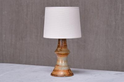 Bruno Karlsson Bruno Karlsson Ceramic Table Lamp Ego Stengods Sweden 1960s