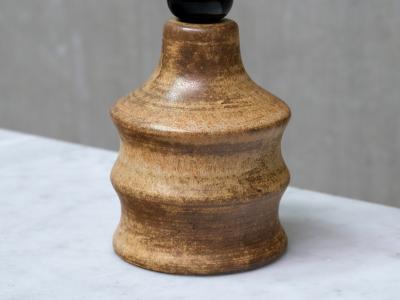 Bruno Karlsson Bruno Karlsson Ceramic Table Lamp Ego Stengods Sweden 1960s