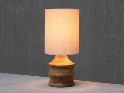 Bruno Karlsson Bruno Karlsson Ceramic Table Lamp Ego Stengods Sweden 1960s