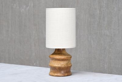 Bruno Karlsson Bruno Karlsson Ceramic Table Lamp Ego Stengods Sweden 1960s