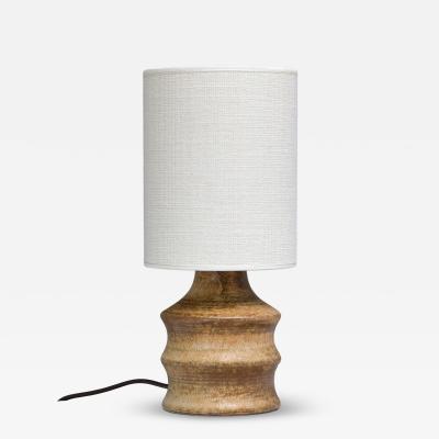 Bruno Karlsson Bruno Karlsson Ceramic Table Lamp Ego Stengods Sweden 1960s