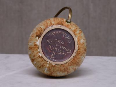 Bruno Karlsson Bruno Karlsson Gradient Glaze Stoneware Table Lamp Ego Stengods Sweden 1960s