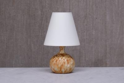 Bruno Karlsson Bruno Karlsson Gradient Glaze Stoneware Table Lamp Ego Stengods Sweden 1960s