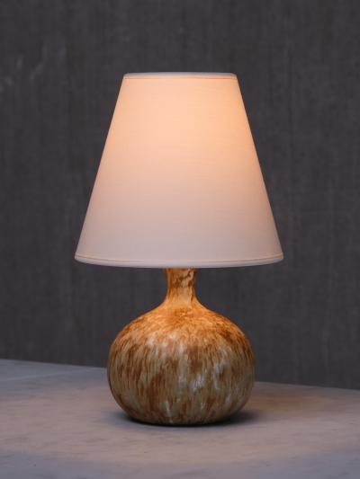 Bruno Karlsson Bruno Karlsson Gradient Glaze Stoneware Table Lamp Ego Stengods Sweden 1960s