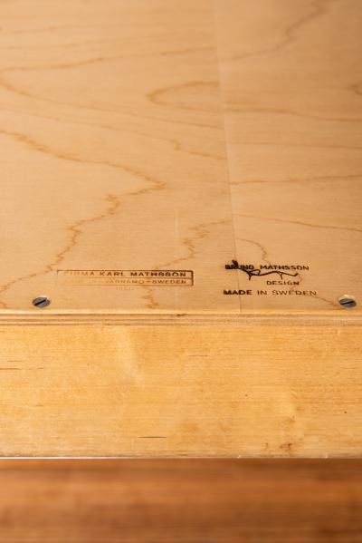 Bruno Mathsson Bookcase Produced by Karl Mathsson in V rnamo