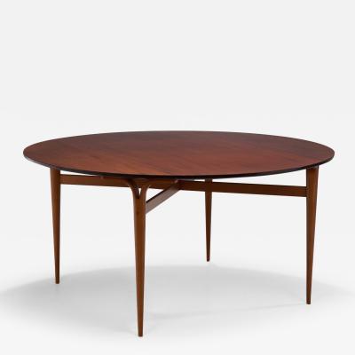 Bruno Mathsson Bruno Mathsson Mi 759 Circular Dining Table for DUX Sweden 1960s