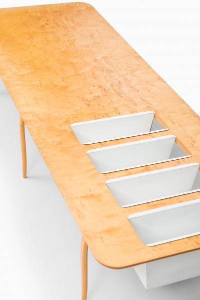 Bruno Mathsson Bruno Mathsson Side Magazine Table by Karl Mathsson in V rnamo Sweden