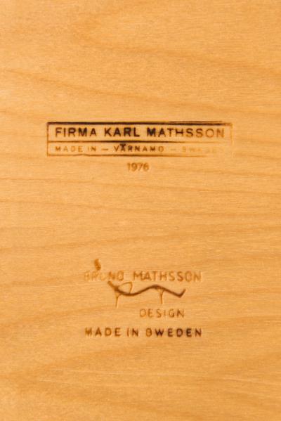 Bruno Mathsson Bruno Mathsson Side Magazine Table by Karl Mathsson in V rnamo Sweden