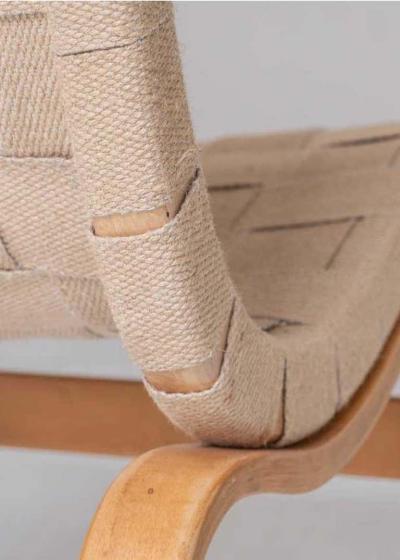 Bruno Mathsson Pair of Bruno Mathsson Armchairs Model Eva Swedish Production 1960