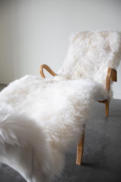 Bruno Mathsson Pernilla 3 Chaise Lounge Chair by Bruno Mathsson for Dux 1970s