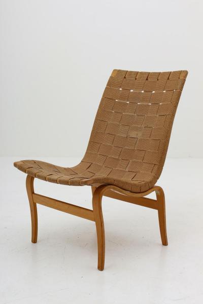 Bruno Mathsson Scandinavian Easy Chairs Eva by Bruno Mathsson 1940s