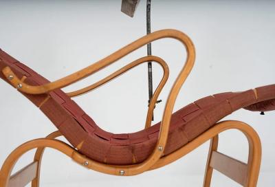 Bruno Mathsson Scandinavian Lounge Chair Pernilla 1 by Bruno Mathsson 1940s