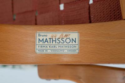 Bruno Mathsson Scandinavian Lounge Chair Pernilla 1 by Bruno Mathsson 1940s