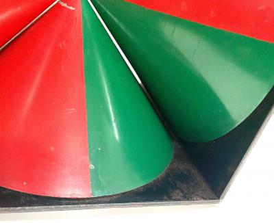 Bruno Munari STEEL CINETIC OBJECT TETRACONO SM BY BRUNO MUNARI FOR DANESE MILANO